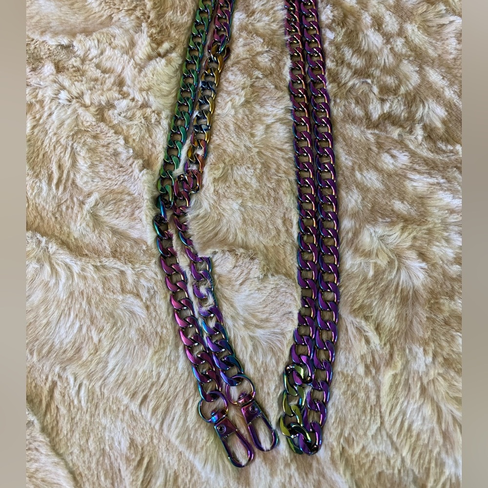 Elle Rainbow Metal Crossbody Replacement Chain - Picture 5 of 7